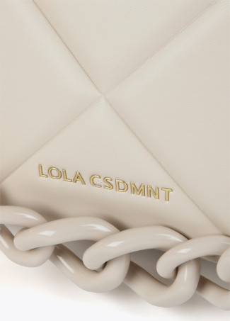 Mala a tiracolo acolchoada