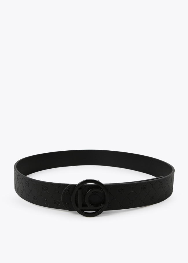 Cintura double face monogrammi LC