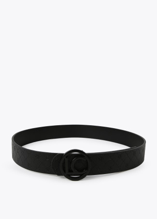 Ceinture réversible monogramme LC