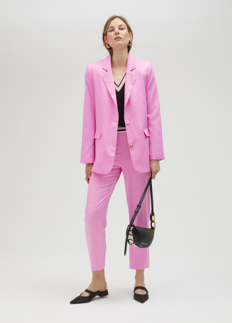 Pantalon tailleur droit