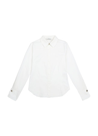 Camisa blanca ajustada