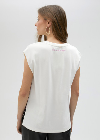 Camiseta estampado leopardos
