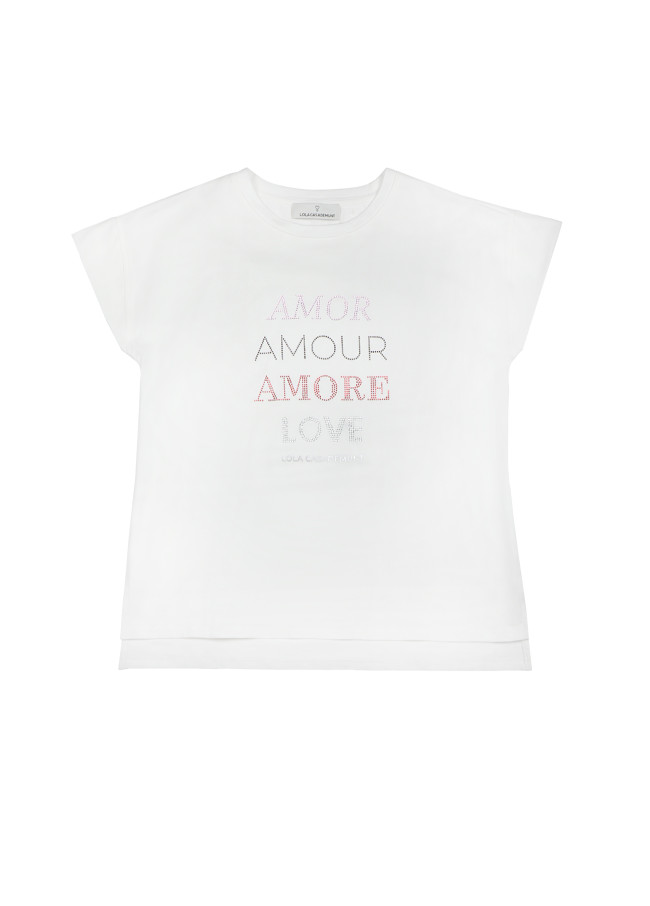 T-shirt à manches courtes Amore