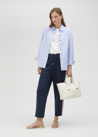 T-shirt manga curta Amore