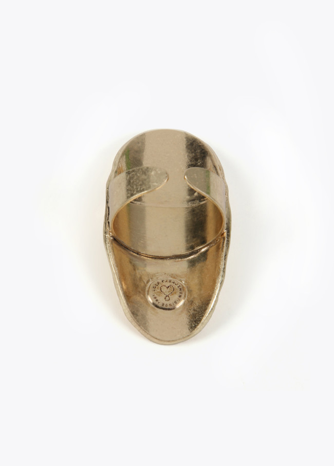 Anillo maxi textura