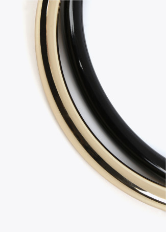 Zweifarbiger doppelter Choker