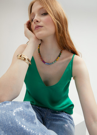 Halskette Maxi Riviere