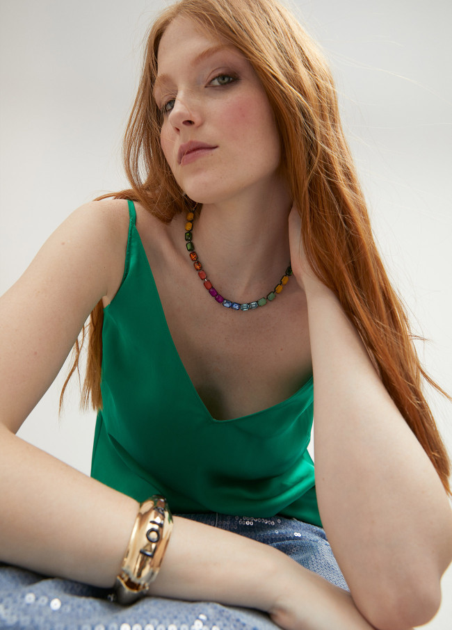 Collana maxi riviere