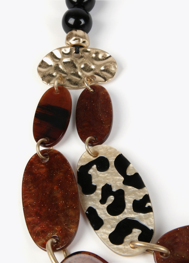 Collar animal print