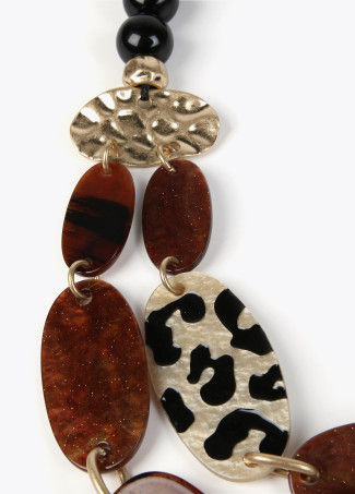 Collar animal print