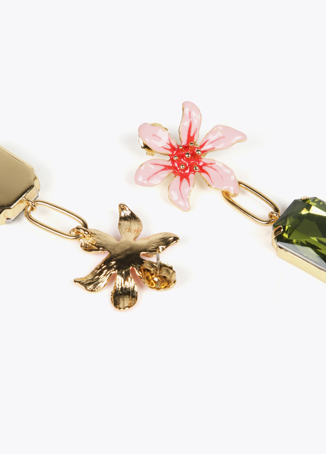 Boucles d’oreilles bijou fleur