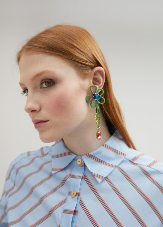 Boucles d’oreilles tropiques