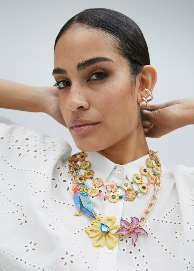 Collar ave tropical