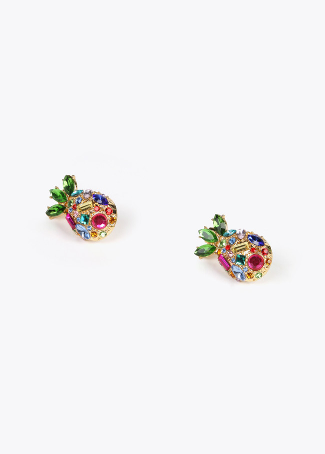 Pineapple earrings
