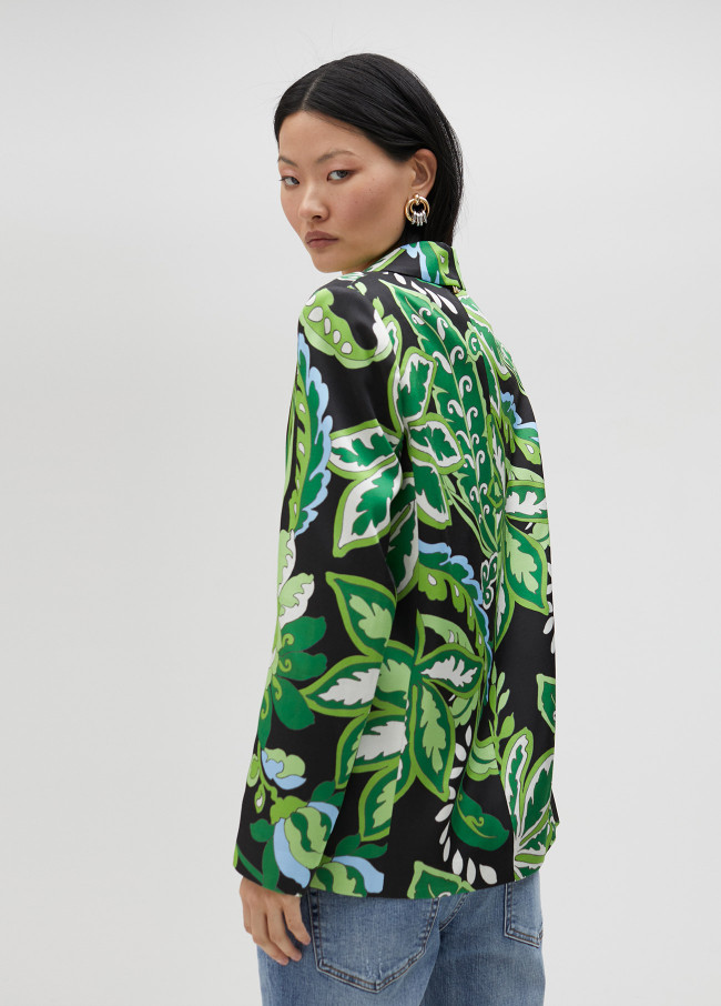 Blazer imprimé paisley