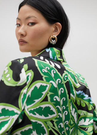 Blazer imprimé paisley