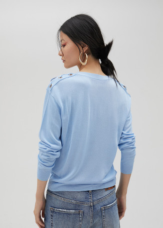 Pullover dettaglio spalla