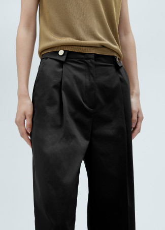 Pantalon en tissu tailleur