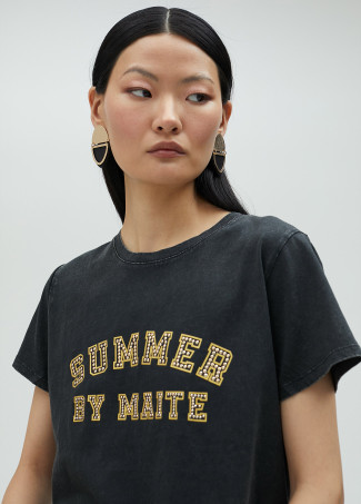 T-shirt summer avec strass
