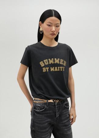 T-shirt summer avec strass