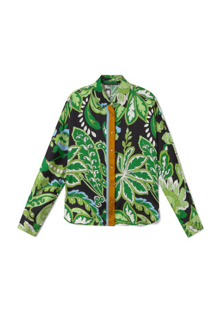 Camisa estampada paisley