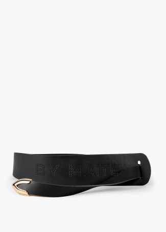 Ceinture large bout métallique