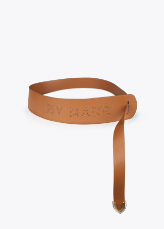 Ceinture large bout métallique