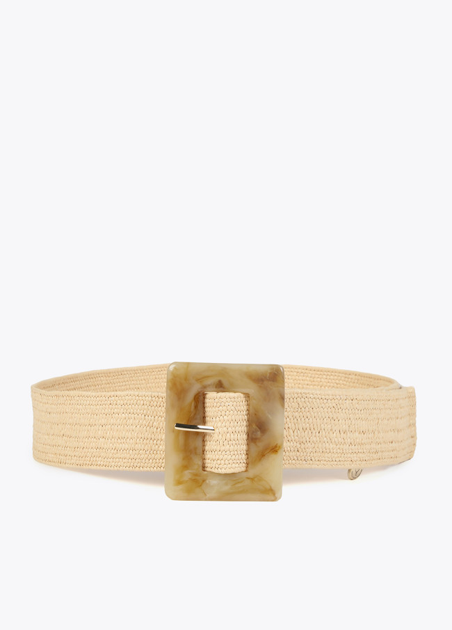 Square buckle belt