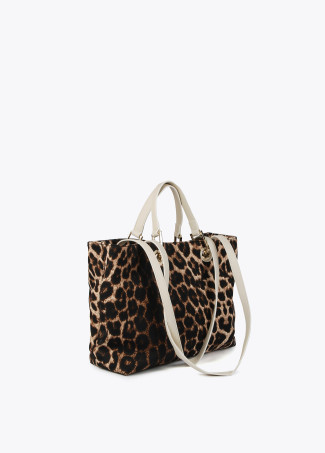 Bolsa tote bag animal print