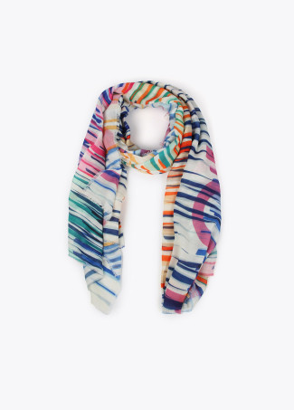 Foulard distorsion de couleurs