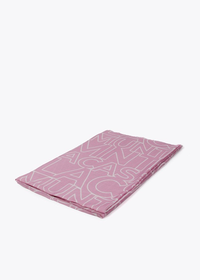 Foulard monogramme