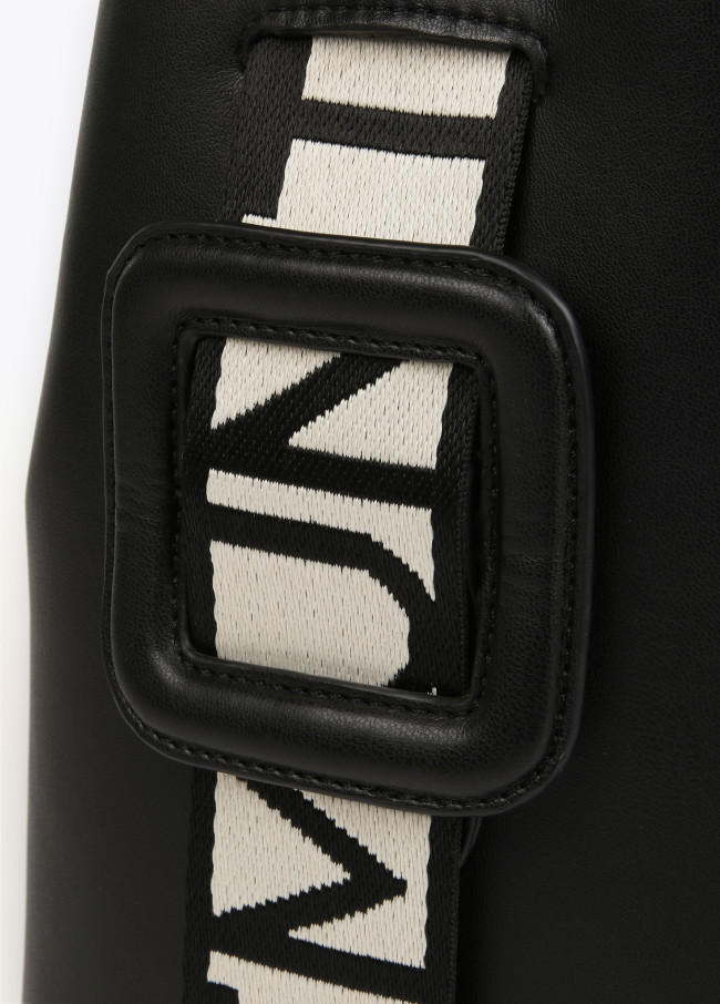 Tote bag with straps featuring the logo