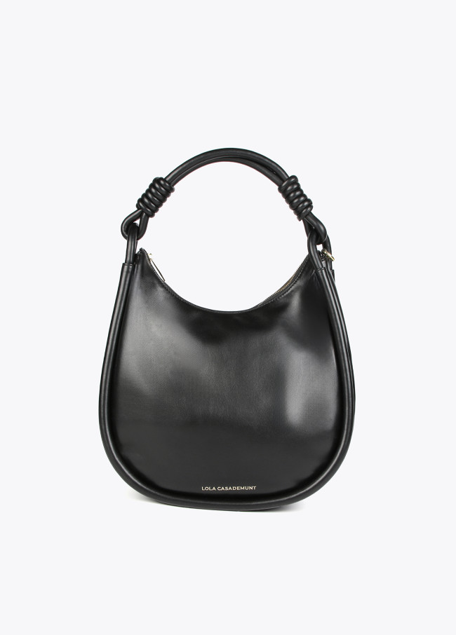 Borsa hobo con manici rotondi