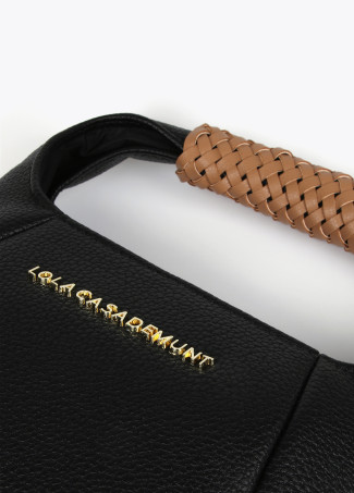 Bolso bandolera con detalle trenzado