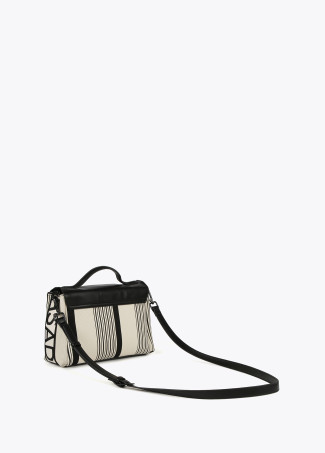 Sac à bandoulière en toile avec rabat