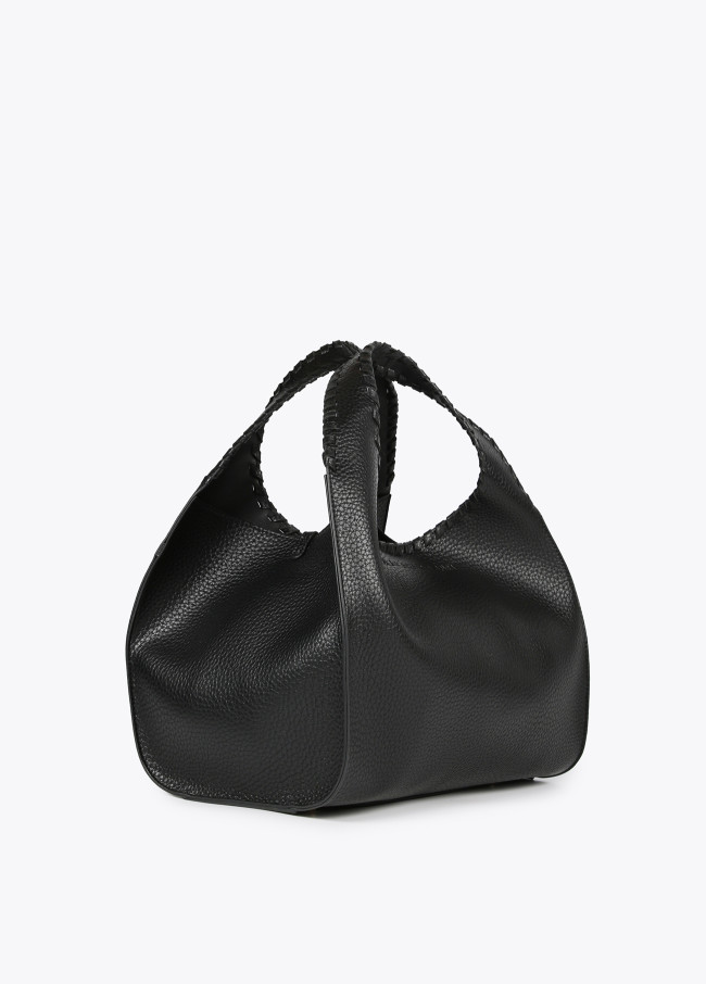 Mala tote bag com pespontos