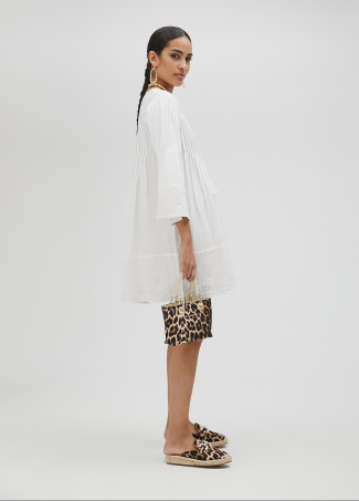 Mini-Shopper mit Animal Print