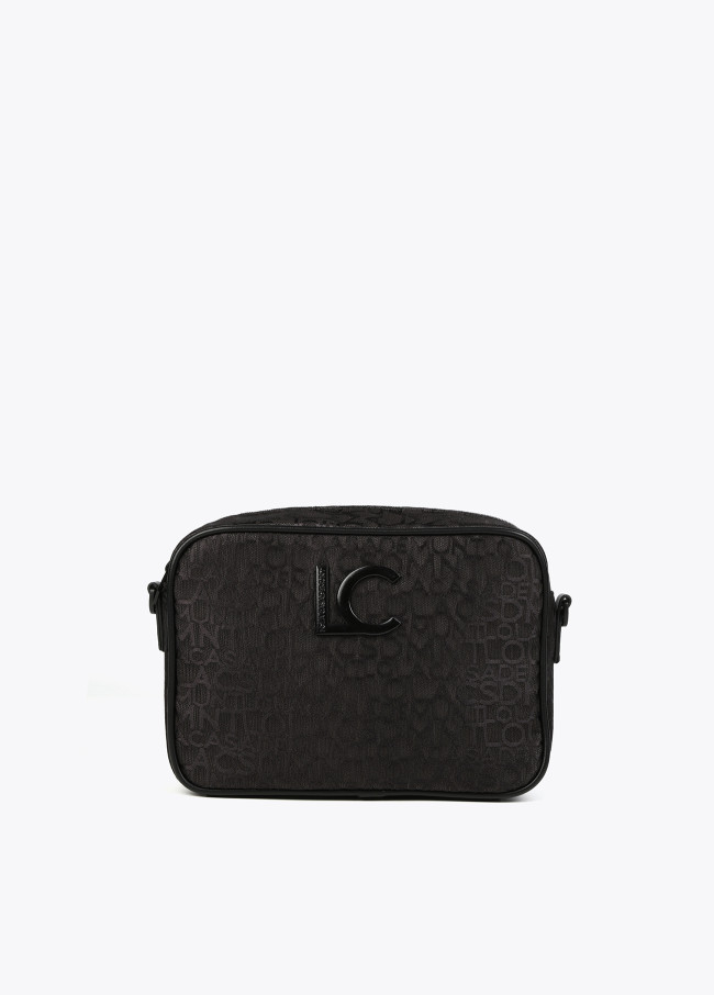 Sac besace monogramme