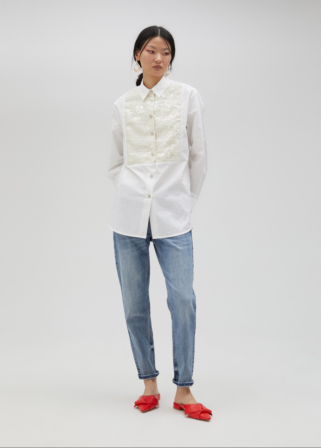 Camicia dettaglio fantasia