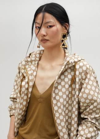 Trenchcoat Logoprint