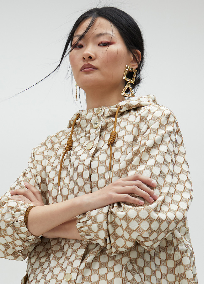 Trenchcoat Logoprint