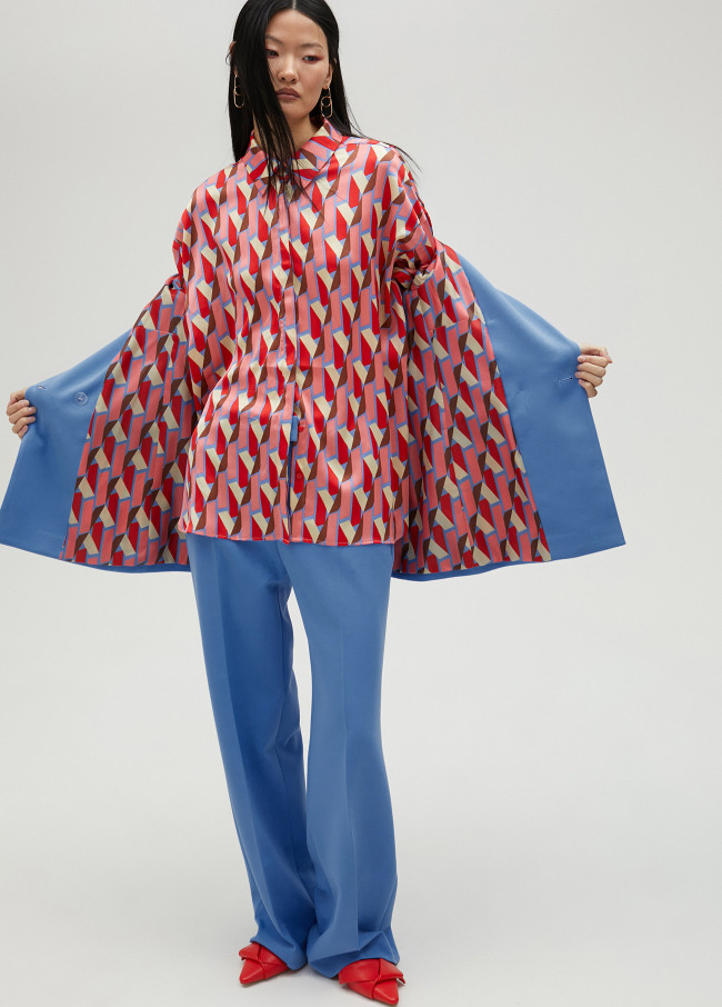 Blazer doppiopetto blu