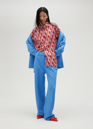 Camisola estampada com logótipo