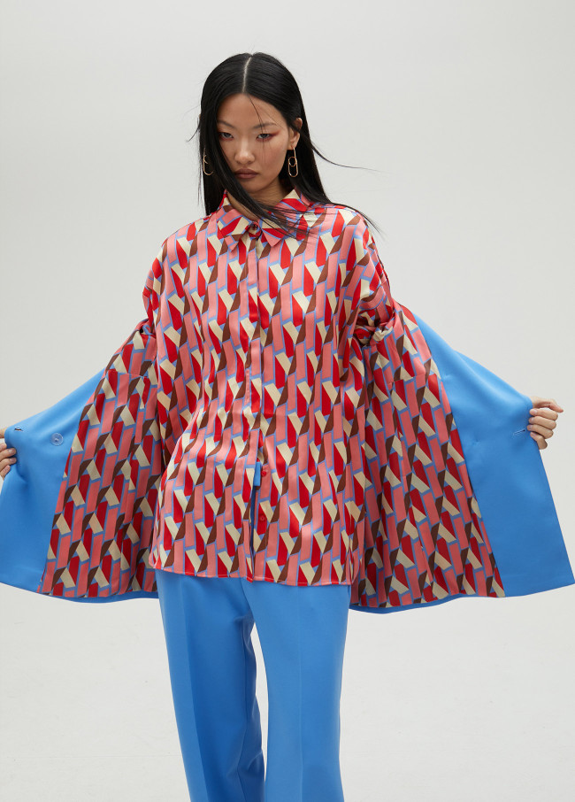 Camisola estampada com logótipo