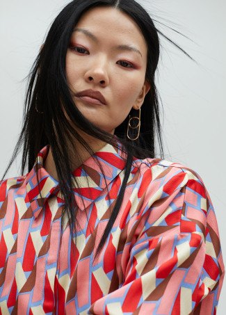 Camisola estampada com logótipo