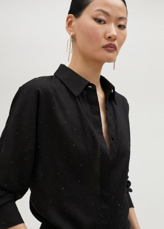 Camicia dettaglio strass