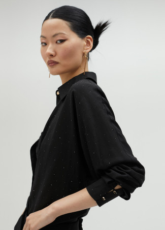 Camisa detalle strass