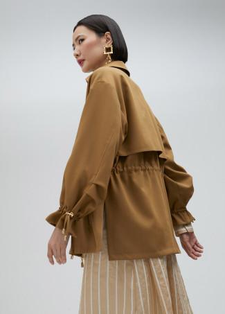 Chaqueta sahariana pedrería