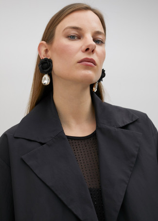 Blazer tecnico maniche stile kimono