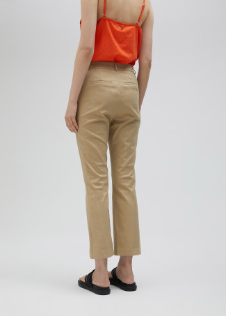 Pantalon straight chino